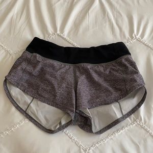 Lululemon speed short size 2 lightly worn